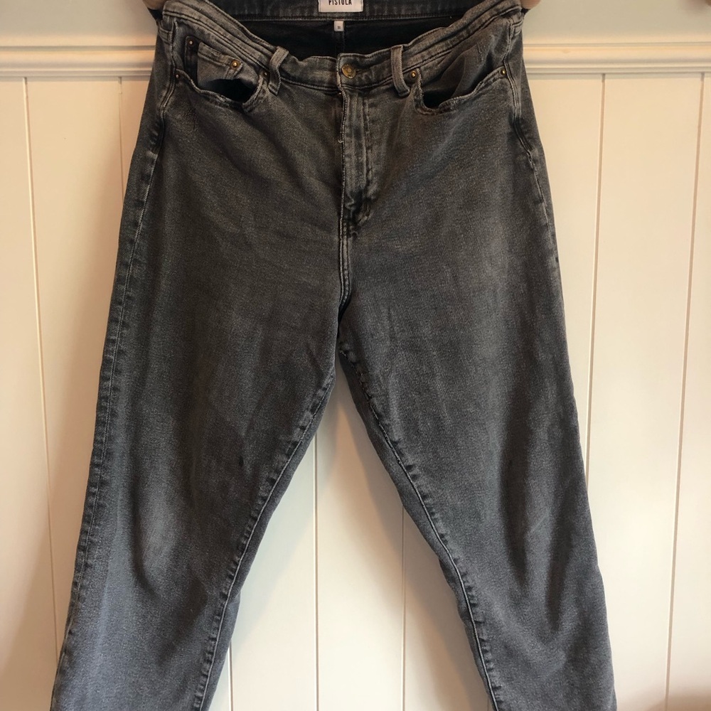 Gray Denim Jeans